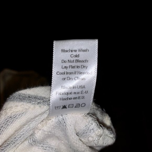 Striped Maternity Tee, L - Picture 6 of 6